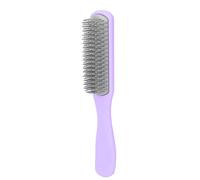 Hair Brush for Curly Hair Classic 9 Row Brush for Separating Shaping Defining Long Short Hair (Violette)