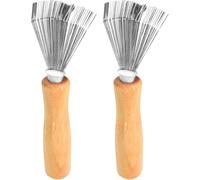 Hair Brush for Removing Hair from Brushes,Carpets,Combs,Bath Mats,2 Pack