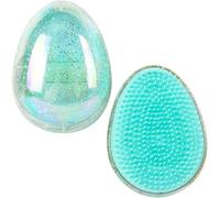 Hair Brush,Green Egg-Shaped Comb,8.5 X 6.5 X 4 Cm,Unicorn Beauty Detangling Brush Without Handle Fashionable Design,Painless Brushing Ideal For All Hair Types