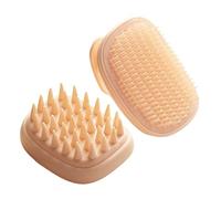 Hair Brush, Shower Hairbrush, Silicone Head Massager, Shampoo Brush Massager, Silicone Hair Washing Brush for Scalp Massage Ergonomic Shampoo Brush for Family Use