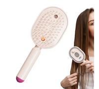 Hair Brush - Vibration Hairbrush, Electric Hair Comb for Women, Vibration Mist Brush, Red Light Brushing Tool with Shine Boost Feature, Smooth Hairstyling Comb for Daily Use