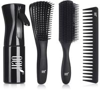 hair brushes,detangling brush for natural curly hair 3/4abc,hair brushes for women and men with detangling brush,hair spray bottle,9 row brush.[O21]