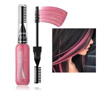 Hair Chalk Comb, Hair Color Mascara, Temporary Hair Color, Washable Hair Chalk, 8 Color Washable Hair Chalk Set for Temporary Hair Color Highlights for Adults and Kids