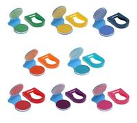 Hair Chalk For Girls 8pcs 8 Color Colorage rapide de longue durée de teinture cheveux temporaire bricolable craie lavable pour la fête Cosplay Travel Dancingchalk