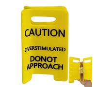 Hair Claw, Caution Sign Grip Barrette, Yellow Funny Hair Jaw Clip for Women, Ideal for Home, Workplace, Outdoor Parties, Beach, Travel, School, and Everyday Styling Convenience 4.92x2.95x1.18 Inch