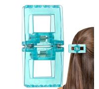 Hair Claw Clips - Matte Finish, 1 Piece Magnetic Fastener For Versatile Updos, Non-Slip Jaw With Internal Attraction, Hairdressing Gear, Grooming Tool For Bedroom, Workstation And Fitness Club