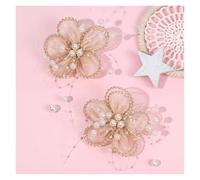 Hair Clip Chiffon Floral Hairpins Sweet Flower Hair Clip Princess Barrettes For Girl Women Accessories Headwear(Color 8)