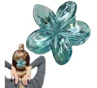 Hair Clip, Electroplate Tropical Flower Hairpin, Tropical Flower Hair Clip, Claw Clips for Thick Hair, Hair Accessories for Women, Claw Hairpin for Thin Hair, Flower Hairpin, Electro
