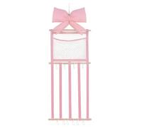 Hair Clip Holder Pink Large Display with Hooks Home Decor Apartment