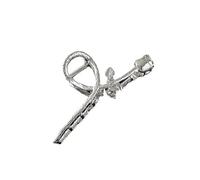 Hair Clip Metal Rose Flower Hair Clip Accessories The Season Back Of Head Styling Ha(Color 2)