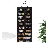 Hair Clip Organizer - Felt 80x35cm | Hanging Hair Claws Storage Holder, Large Claw Clips Display Rack | Banana Barrettes Jaw Clips Hairs Accessories Organizer For Bedroom Closet Vanity