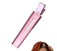 Hair Clips - Metal No Trace Hairdressing, Long Mouth Sectioning Tool, Salon Styling Grip Accessory, Makeup Face Washing Equipment, Skincare Routine Supplies, Silver Stainless Steel Set For Girls