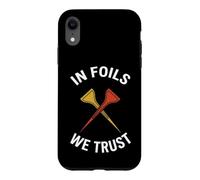 Hair Colorist Hairstylist in Foils We Trust Coque pour iPhone XR