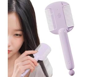 Hair Comb - Detangling Brush - Double-Sided detanglerr Brush | Portable Anti-Static Comb For Styling, Curly Straight Hair, Salon Use, Home Grooming, Travel essentialss For Men, Women, Kids, Teens