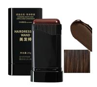 Hair Concealer Stick - Temporary Grey Hair Cover for Instant Root | Soft Fiber Wand with Sweat Resistant Formula, Temporary Coloring Wand, Easy Application Tool for Home Travel Salon Styling