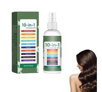 Hair Conditioning Mist Detangling Spray, sans rinçage, Mist de conditionnement complète sans rinçage pour cheveux secs, adoucissants, lissants et ajoute de la brillance (1 pièce)