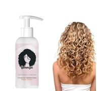 Hair Curl Elastin, Curl Enhancer, Styling Gel Crème De Définition Des Boucles Légères, Crèmes pour Cheveux Bouclés, Curl Enhancer pour Femmes et Hommes Soins des Cheveux