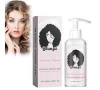 Hair Curl Elastin, Curl Enhancer, Styling Gel Crème De Définition Des Boucles Légères, Crèmes pour Cheveux Bouclés, Curl Enhancer pour Femmes et Hommes Soins des Cheveux Élastique bouclé