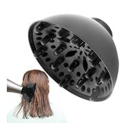 Hair Dryer Diffuser Attachment - Adjustable Blow Dryer Head from 1.4 to 2.6 Inch | PC Material Professional Styling Tool, 13.5x8cm Size, 5cm Interface Diameter, for College Dorm Salon Barbershop