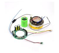 hair dryer, Moteur électrique sans balais triphasé AC220 V, 105000 tr/min, ultra-rapide, à 3 étages, compatible avec les sèche-cheveux Dyson,for repair parts(Only Heating Coil)