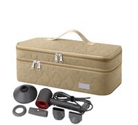 Hair Dryer Storage Case, Multi-Layer Styling Tools Bag, Protective Organizer with Zipper Closure, Travel and Home Hairs Accessories Bag with Lightweight Design, Hair Tool Carrier for Salon and