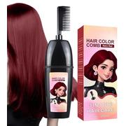 Hair Dye Comb - Gray Coverage Brush Applicator, Quick Root Hairs Color Comb, Even Dye Distribution Tool, Portable Hair Coloring Applicator, Temporary Gray Cover Up Brush