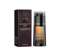 Hair Dye Shampoo, Shampooing Colorant Châtain Foncé, Couverture Intensive Pour Des Reflets Profonds Et Nuancés, Raviveur De Couleur Avec Nettoyage Nourrissant, Teinte Résistante Sans Décoloration