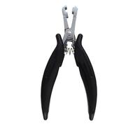 Hair Extension Tools, Hair Extension Pliers, Portable Extension Pliers, Compact Hair Extensions Tools, Stainless Steel Pliers for Bead Extensions, 5.51 Inches for Home, Travel, and Hotel Use