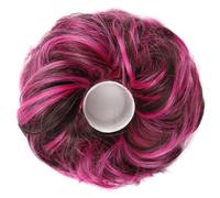 Hair Extensions Hairpiece Chignon décoiffé for femme, extensions capillaires synthétiques, chouchous d'aspect naturel, à porter au quotidien Hair Accessories(2M33HPINK3)