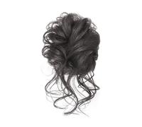 Hair Extensions Hairpiece Chignon queue de cheval cheveux humains brésiliens bouclés ondulés extensions de chignon en désordre postiches for femmes chignon en désordre postiche cheveux Hair Accessorie