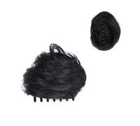 Hair Extensions Hairpiece Postiche queue de cheval à clipser chouchou for femme cheveux non remy pince à cheveux chignon décoiffé postiche chignon bouclé extensions de cheveux cheveux humains brésilie