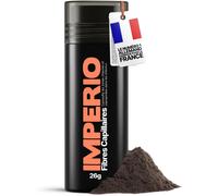 Hair Fibre For Hair & Voluminous Hair In Seconds. Hair Densifying Powder For An Authentic Look. 100% Natural! Salon Quality-26g (Dark Brown)