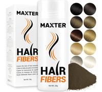Hair Fibre Medium Brown-Hair Powder For Men And Women To Conceal Baldness-Microfibre Hair Powder For Density And Volume