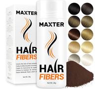 Hair Fibre Red Brown-Hair Powder For Men And Women To Conceal Baldness-Microfibre Hair Powder For Density And Volume
