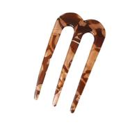 Hair Forks Pins - Retro U shaped Tortoiseshell Twists, Modernistic Grip Prongs Combs | Creative Hairstyle Tool, Thick Thin Long Head Dressing Fastener Ladies Teens Non-Slip Coiffure Shaper Slides