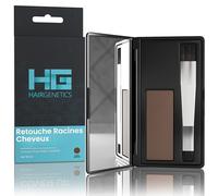 Hair Genetics Retouche Racines Cheveux - Résultats professionnels naturels, rapides et faciles - Coloration Cheveux Gris - Remplit les sourcils - Coloration cheveux chatain - (marron foncé)