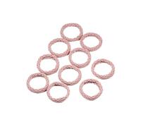 Hair Glamour: Chic Hair Accessories、 Elastic Hair Ties & rubber band - A variety of shapes are available(Pink)