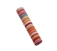 Hair Glamour: Chic Hair Accessories、 Elastic Hair Ties & rubber band - A variety of shapes are available(Style 01,100pcs)