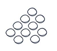 Hair Glamour: Chic Hair Accessories、 Elastic Hair Ties & rubber band - A variety of shapes are available(Three in one Blue)