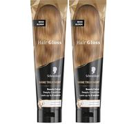 Hair Gloss - Schwarzkopf - Coloration - Soin Brillance - Raviveur de couleur - Démêle instantanément - Coloration Temporaire - Huile de Coco Nourissante - Blond Beige - 150ml (Lot de 2)