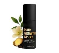 Hair Growth Spray, Biotin Hair Thickening Spray For Thinning Hairs, With Ginger Root Extract, He Shou Wu, Castor Oil, Reduced Shedding, Promotes Fuller & Stronger Hairs For Women & Men