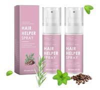 Hair Helper Spray, pulvérisation d'huile de croissance des cheveux, sérum de croissance des cheveuxs naturels pour les cheveuxs plus épais et plus pleins (2pcs)