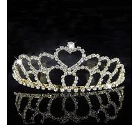 Hair Jewelry Crown Tiaras for Women Crown Crown Crown Bridal Comb Poux Crystal Ornaments Tiaras and Crowns for Girls Wedding Hair Accessoires par Gagalu (Couleur: 3)