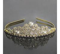 Hair Jewelry Crown Tiaras for Women Crown Crown Crown Bridal Comb Poux Crystal Ornaments Tiaras and Crowns for Girls Wedding Hair Accessoires par Gagalu (Couleur: 9)