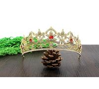 Hair Jewelry Crown Tiaras for Women European British Royal Queen Hair Crown Tiara Rhinestone Wedding Party Couronne Accessoires Accessoires (Couleur: Hair Crown)
