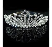 Hair Jewelry Crown Tiaras For Women Jewelry Fashion Princess Girls Tiara Crown Rhinestone Crystal Wedding Bride Crown Birthday Accessoires par Gagalu (Couleur: 1)