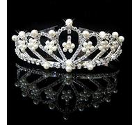Hair Jewelry Crown Tiaras For Women Jewelry Fashion Princess Girls Tiara Crown Rhinestone Crystal Wedding Bride Crown Birthday Accessoires par Gagalu (Couleur: 3)