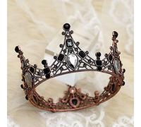 Hair Jewelry Crown Tiaras For Women Women Baroque Rhinaistones Brack Bride Wedding Couronnes Bridal Hair Accessories charme Prom Crowns TT @ 88 By Gagalu (Couleur: 1)