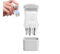 Hair Oil Comb - Scalp Applicator with Graduated Scale | Portable Oiler And Massager, Root Tool For Men Women, Precision Distribution Care, Stimulates Supports Healthy Growth