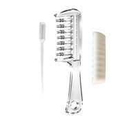 Hair Oil Dispenser - Precision Tip, Gentle Scalp Massage Applicator Comb | Refillable Hair Pen With Soft Silicone Teeth, Smooth Flow For Men Home Yoga Travel